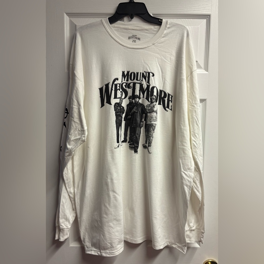 NWOT Mount Westmore Graphic Band Long Sleeve T-Shirt Size XXL